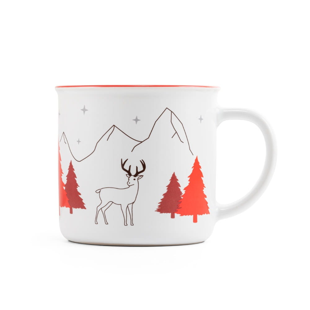 VERNON X. Keramiktasse Rot