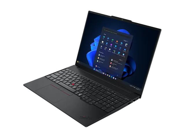 Lenovo ThinkPad E16 Gen 3 21SR - 180°-Scharnierdesign - Intel Core Ultra 5 225U - Win 11 Pro - Intel Graphics - 16 GB RAM - 512 GB SSD TCG Opal Encryption 2, NVMe - 40.6 cm (16")