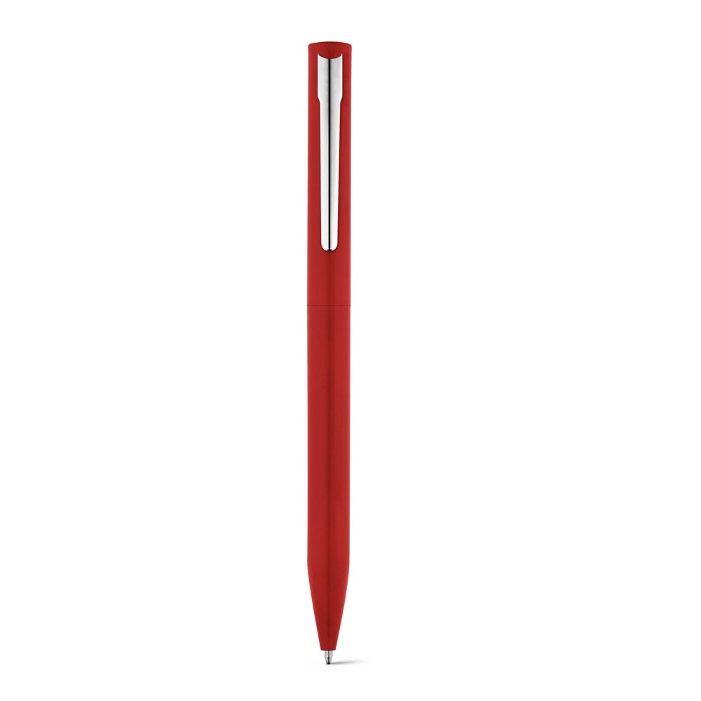 WASS. Aluminium-Kugelschreiber mit Drehmechanik Rot