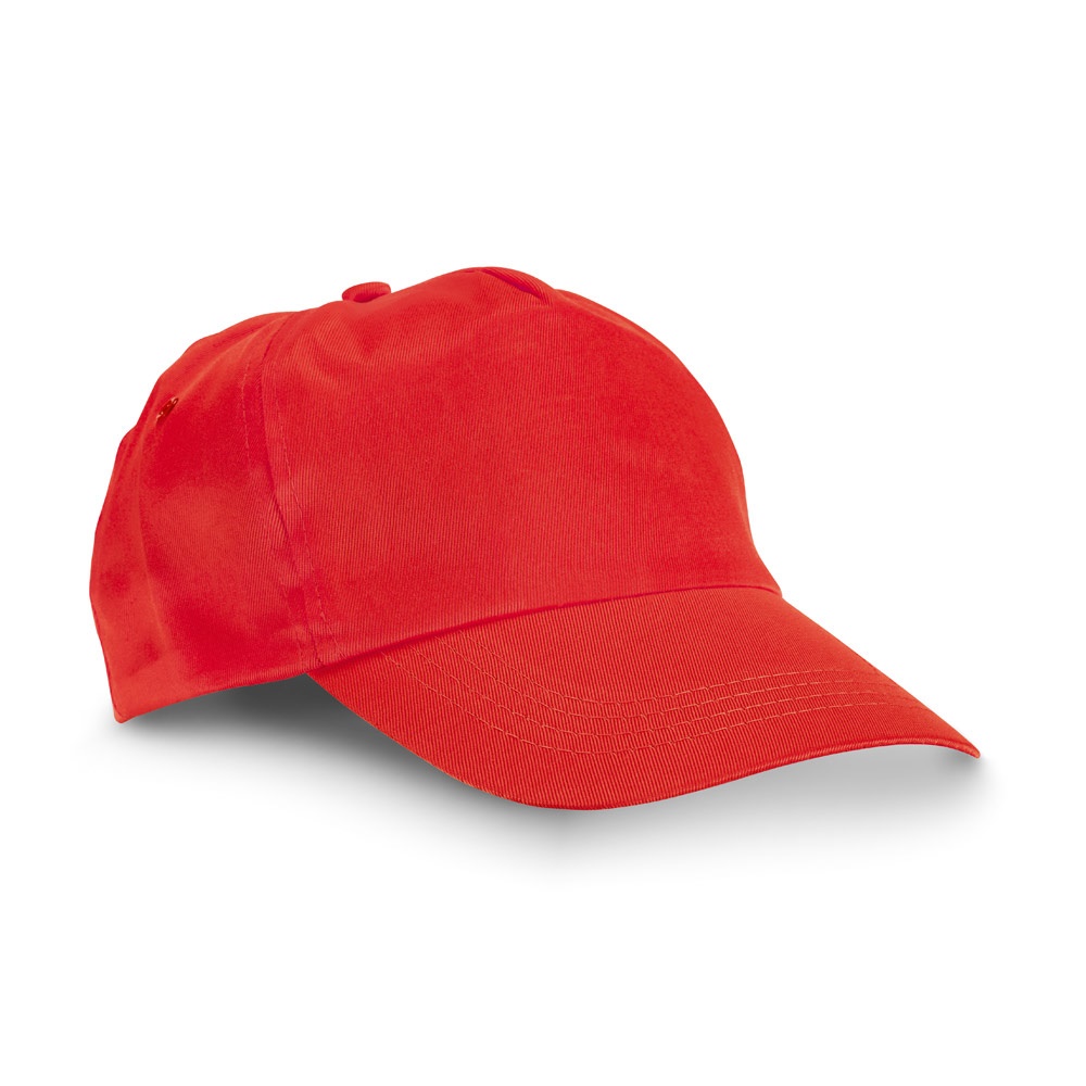 RUFAI. Kappe aus 100% Baumwolle Rot