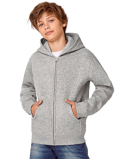 Kids´ Hooded Full Zip Sweat