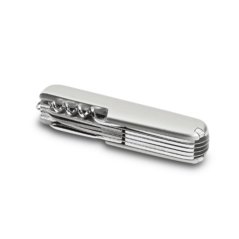 GRODEN. Taschenmesser Satinsilber