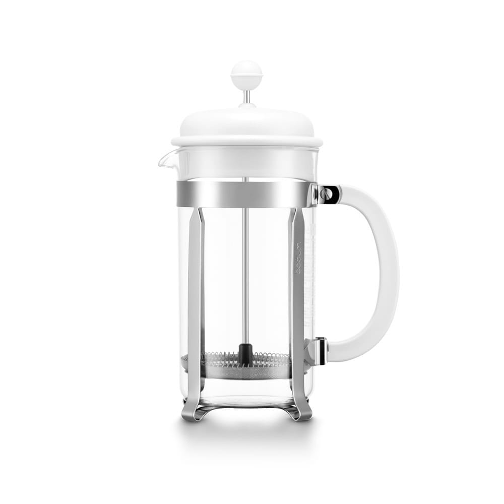 CAFFETTIERA 1L. Kaffeebereiter 1L Weiß