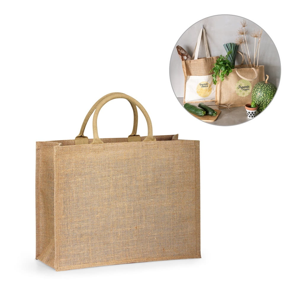 SHANTI. Tragetasche aus Jute