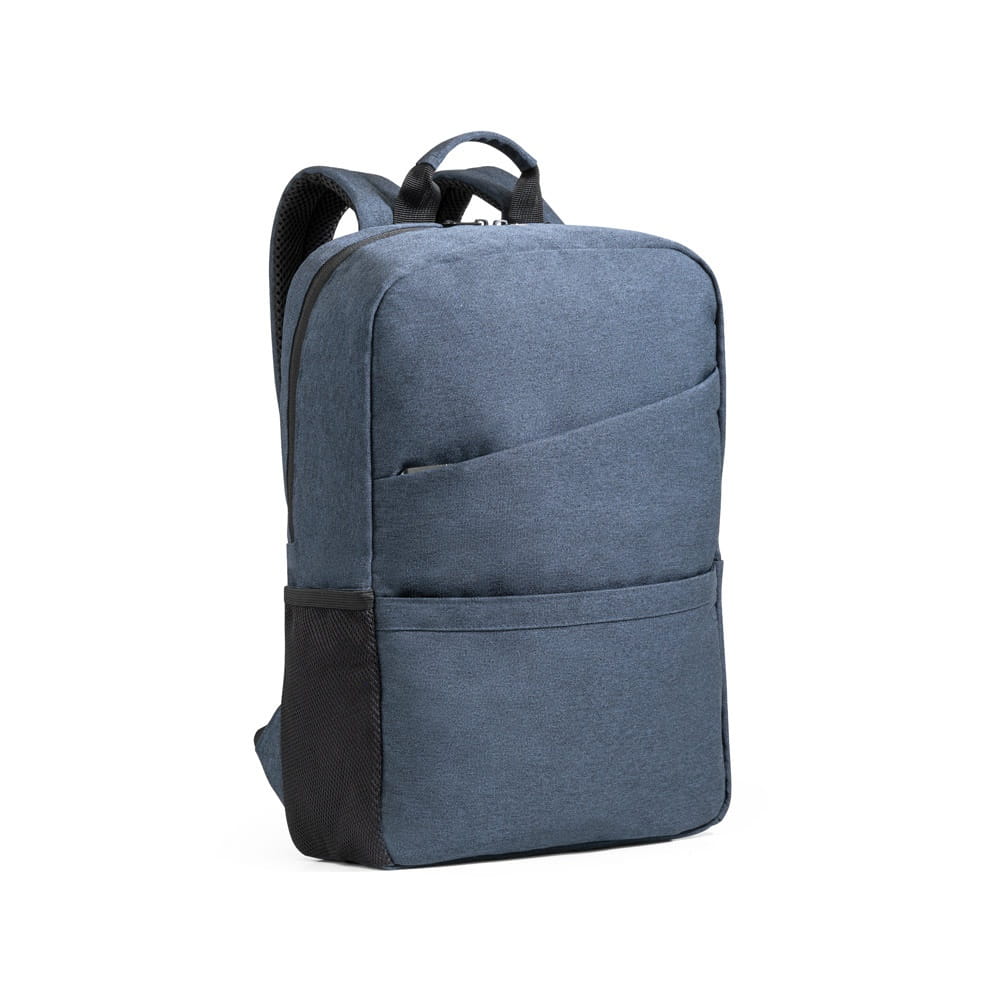 REPURPOSE BACKPACK. Laptop-Rucksack 15.6" aus rPET 600D Blau