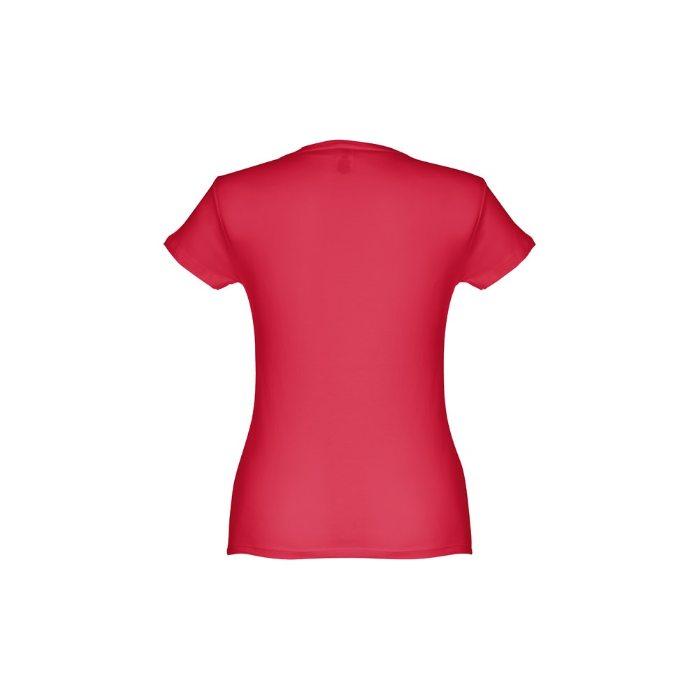 THC SOFIA. Tailliertes Damen-T-Shirt Rot