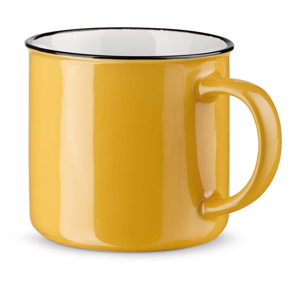 VERNON. Tasse aus Keramik 360 mL Gelb