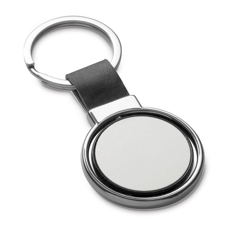 ALBRIGHT. Schlüsselanhänger aus Metall Schwarz