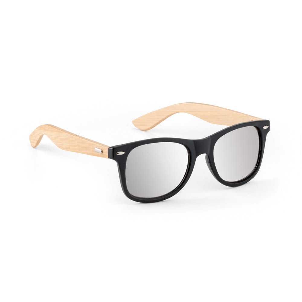 VARADERO. Sonnenbrille aus PP und Bambus Schwarz