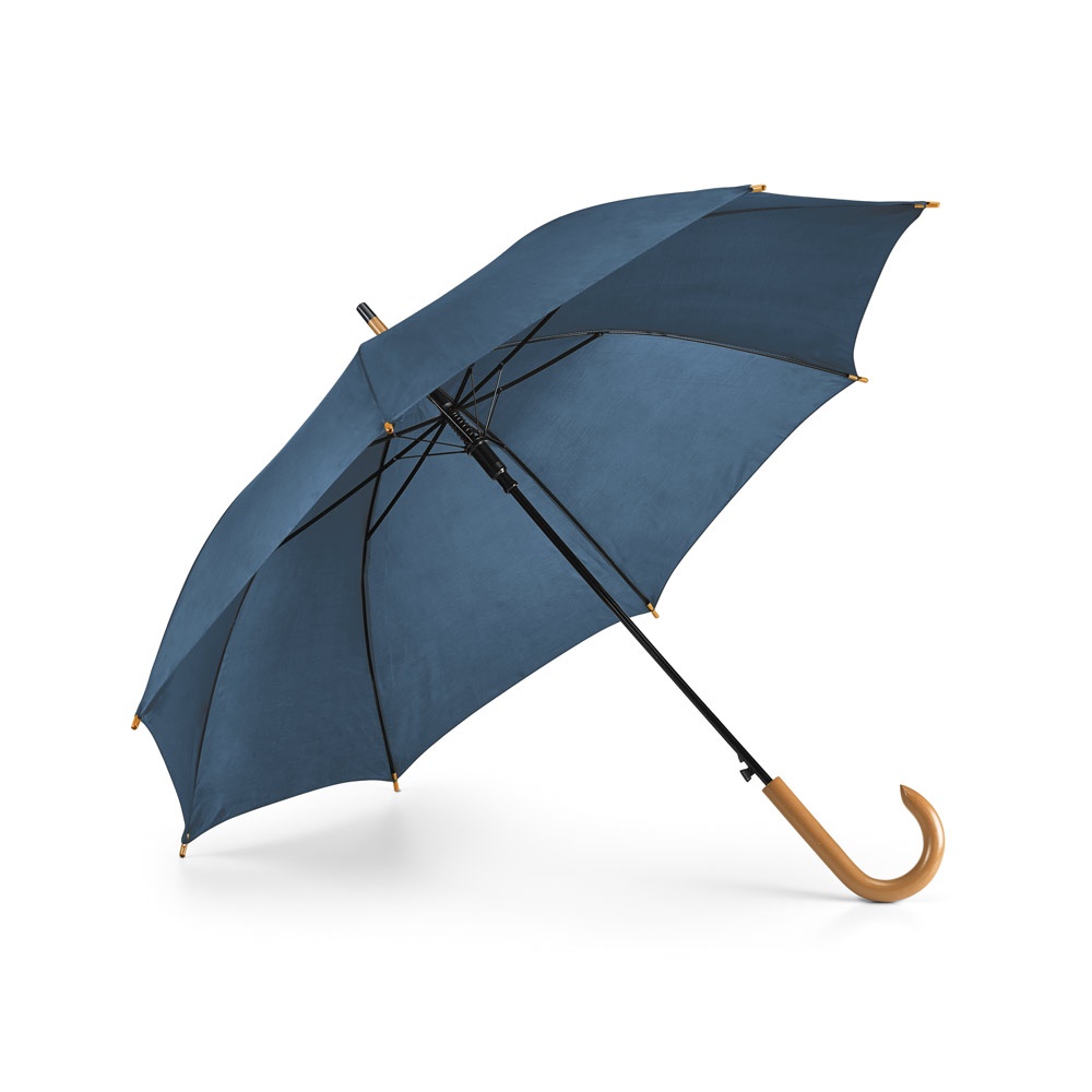 PATTI. Regenschirm aus 190T-Polyester mit automatischer Öffnung Blau