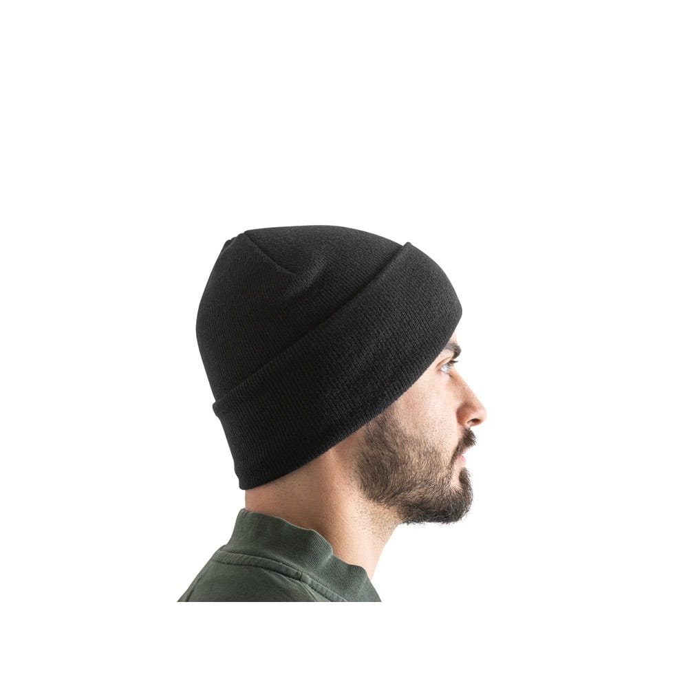 CARL. Unisex-Mütze aus rPET Schwarz