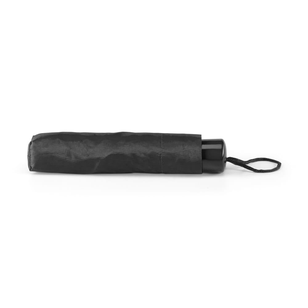 MARIA. Taschenschirm aus 190T-Polyester Schwarz