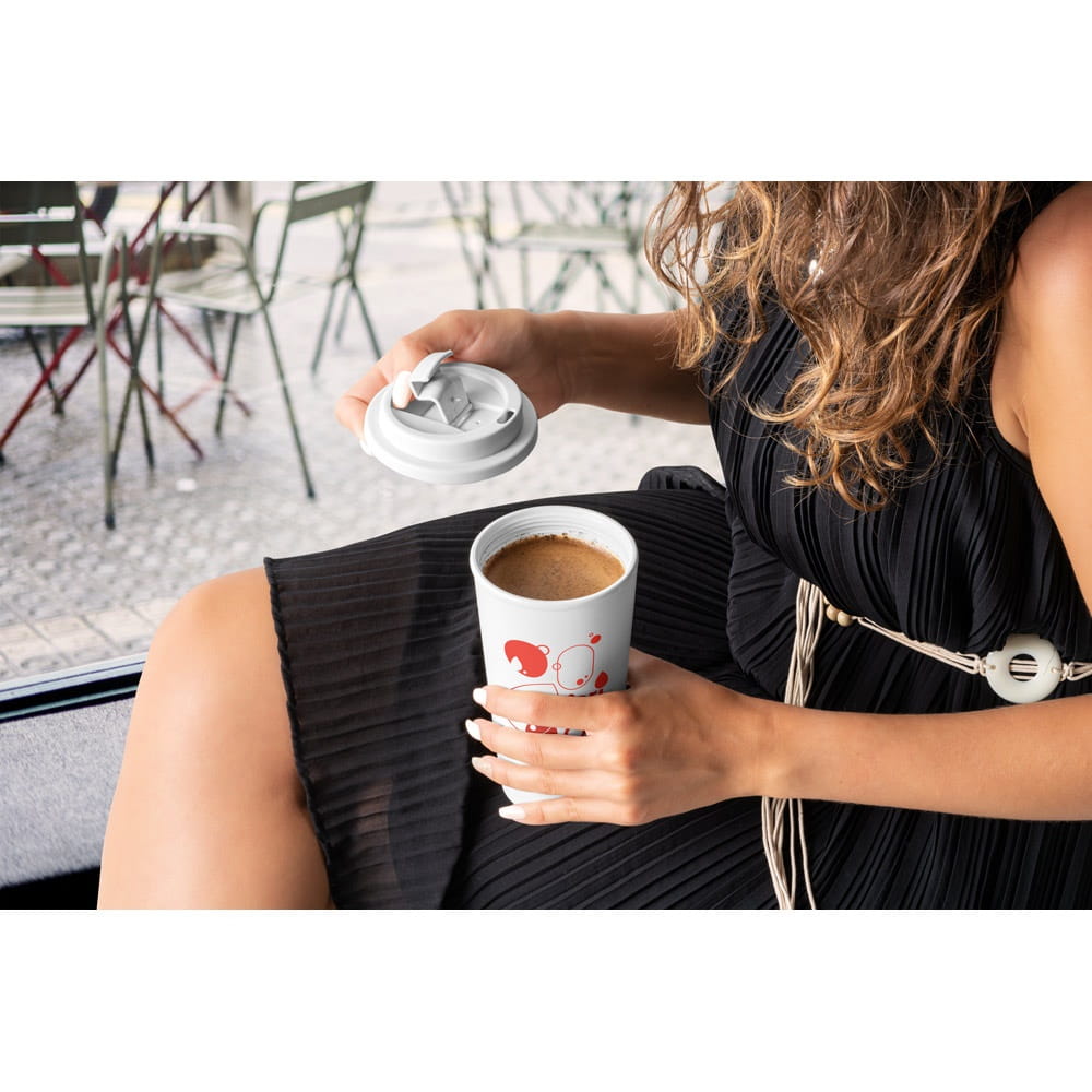 CUPPARI. Reisebecher aus 100% PP