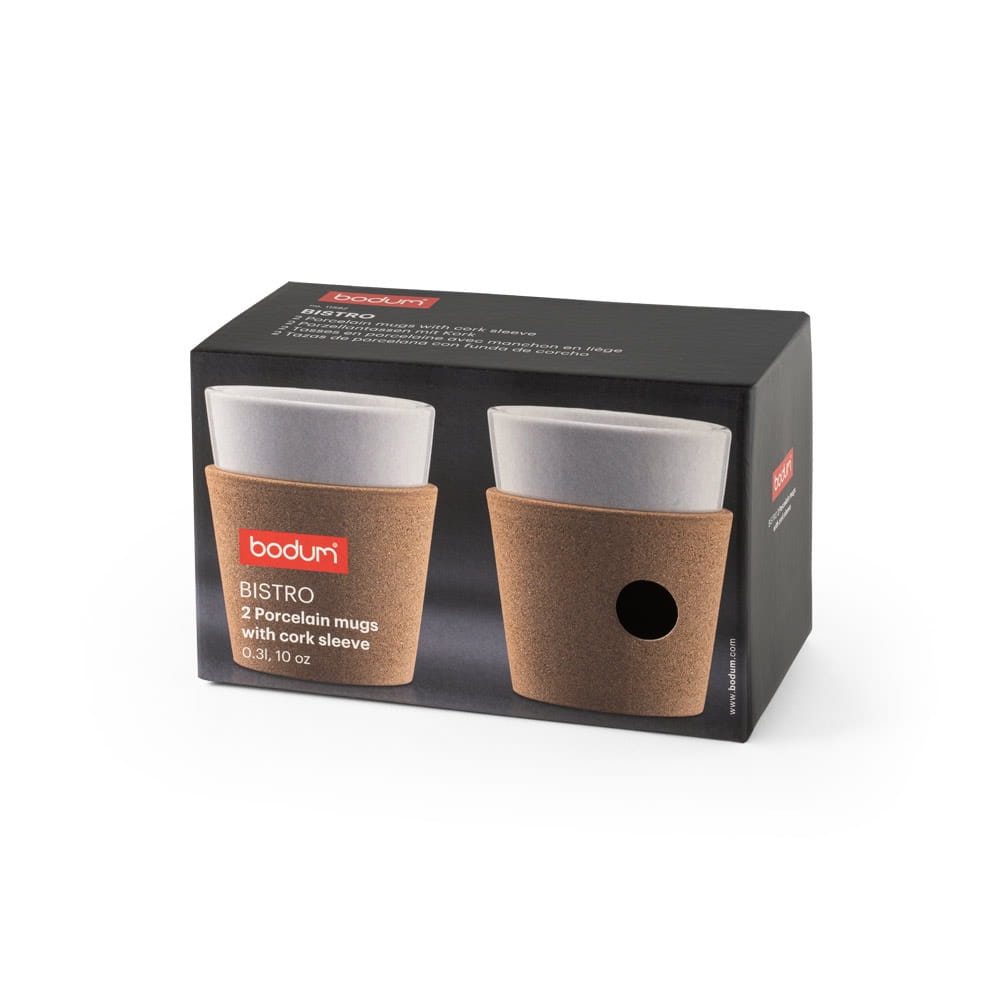 BISTRO 300. Set mit 2 Tassen 300 ml Natur