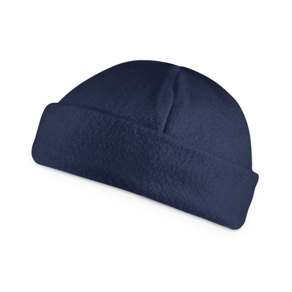 TORY. Mütze aus Polarfleece Blau