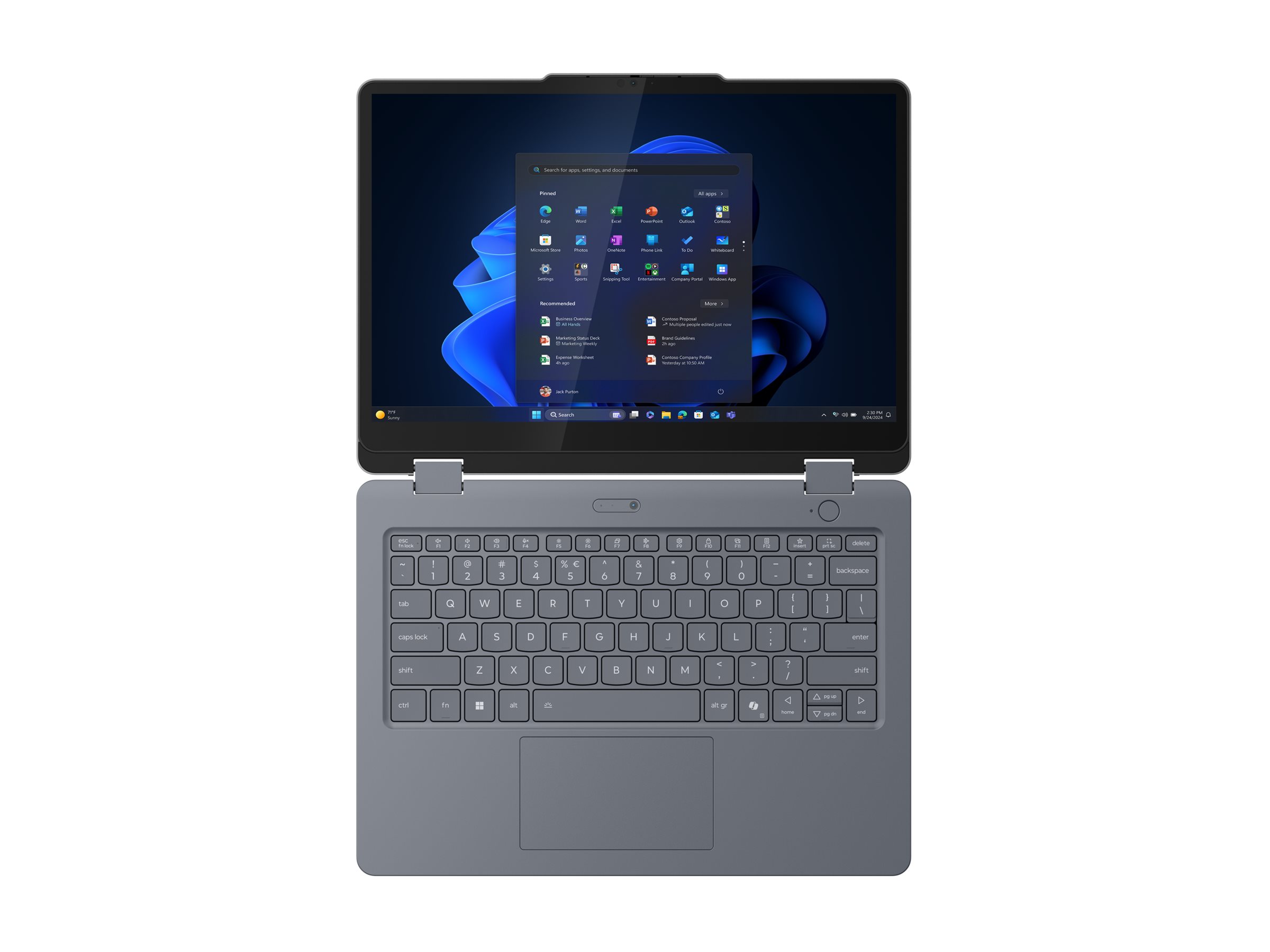 Lenovo 13w 2-in-1 Gen 3 83M9 - Flip-Design - Intel Core 5 120U / 1.4 GHz - Win 11 Pro - Intel Graphics - 16 GB RAM - 512 GB SSD TCG Opal Encryption 2, NVMe - 33.8 cm (13.3")