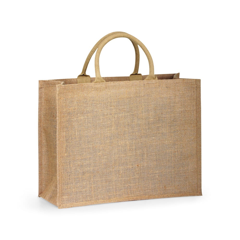 SHANTI. Tragetasche aus Jute Natur