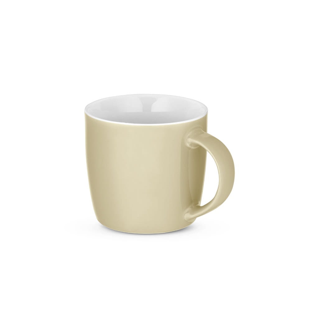COMANDER. Tasse aus Keramik 370 mL Beige