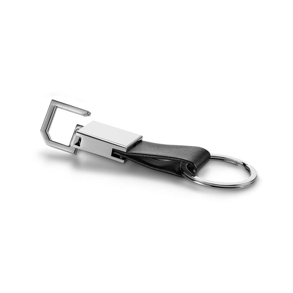 BOURCHIER. Schlüsselanhänger aus Metall Schwarz