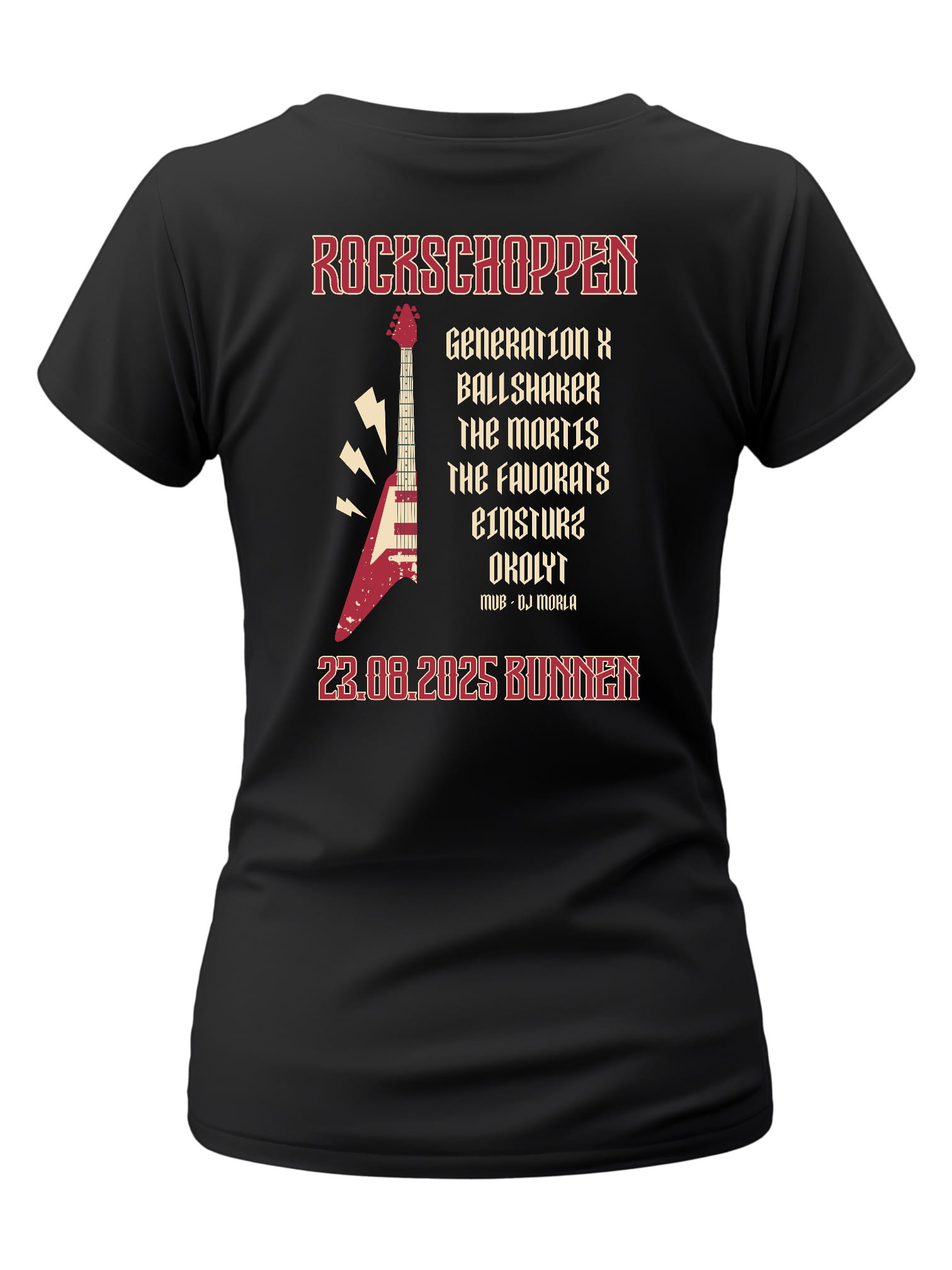 CK Rockschoppen Shirt 2025 für Mädels