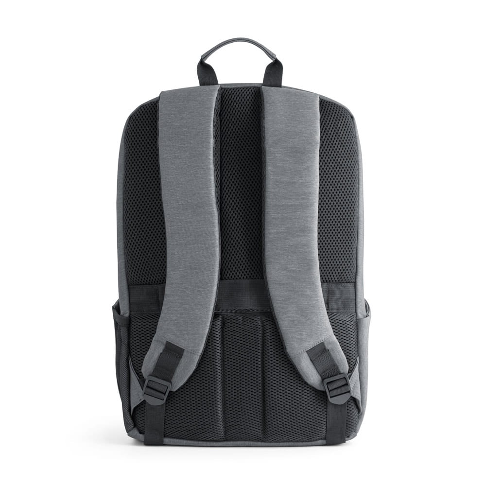 BROOKLYN. Wasserdichter Laptop-Rucksack 15'' aus 2Tone-Nylon Hellgrau