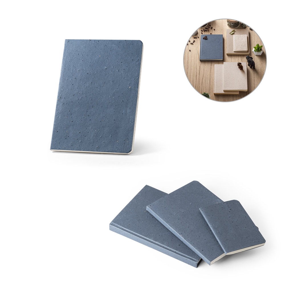 COFFEEPAD SEMI-RIGID. A5-Notizblock aus Kaffeeschalenresten