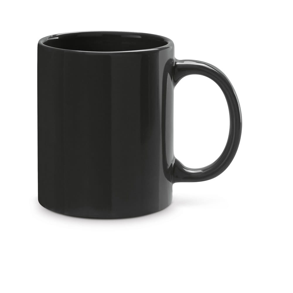 BARINE. Keramikbecher 350 ml Schwarz