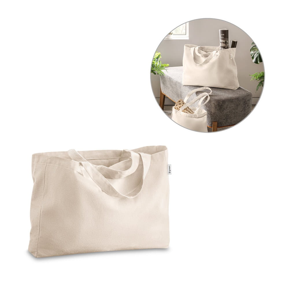 PARMA. Tasche aus Baumwolle und recycelter Baumwolle