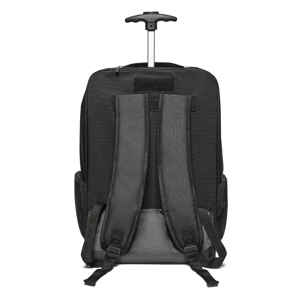 AVENIR. Laptop-Trolley-Rucksack 17'' aus 1680D und 300D Schwarz