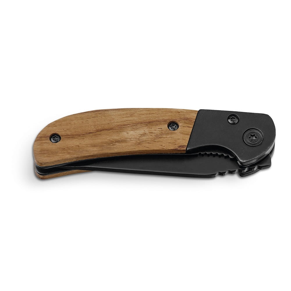 SPLIT. Taschenmesser aus Edelstahl und Holz Natur