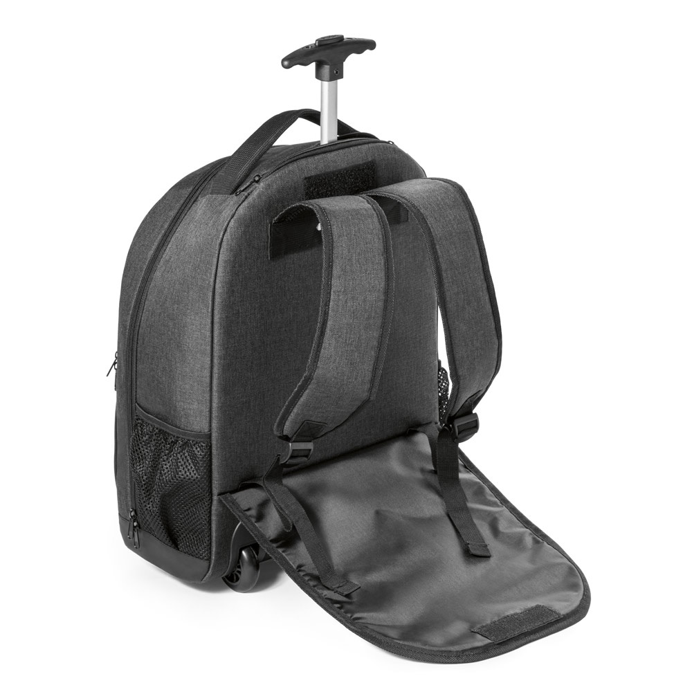 EINDHOVEN. Trolley-Rucksack für Laptop 15.6'' Dunkelgrau