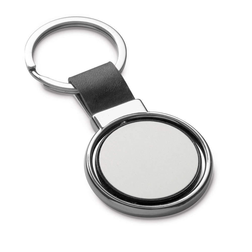 ALBRIGHT. Schlüsselanhänger aus Metall Schwarz