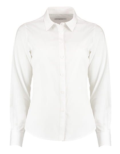 Women´s Tailored Fit Poplin Shirt Long Sleeve