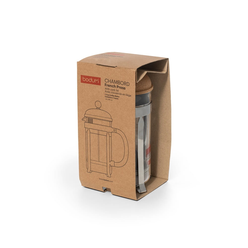 CHAMBORD CORK 1L. Kaffeebereiter 1L Natur