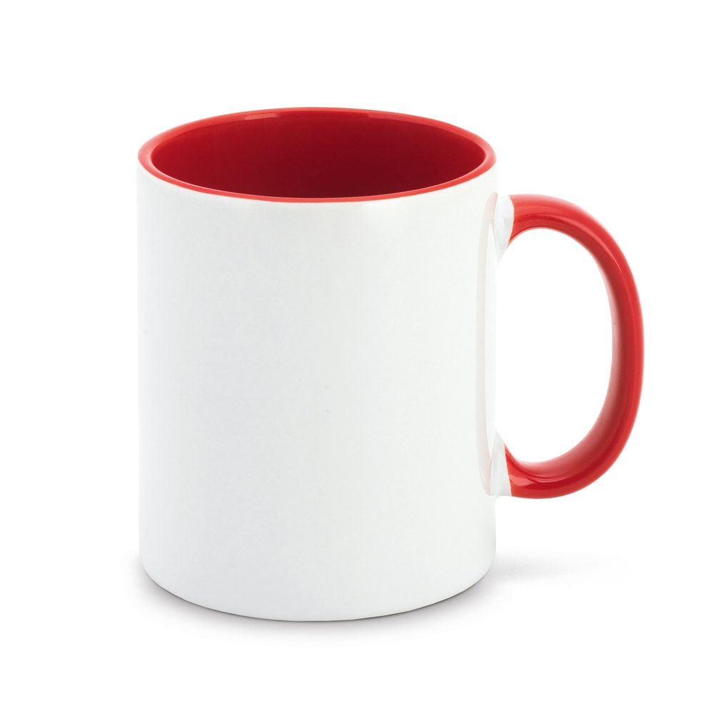 MOCHA. Keramikbecher ideal für Sublimation Rot
