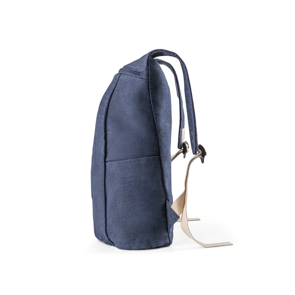 DENIM BPACK. Recycelter Denim-Rucksack Blau