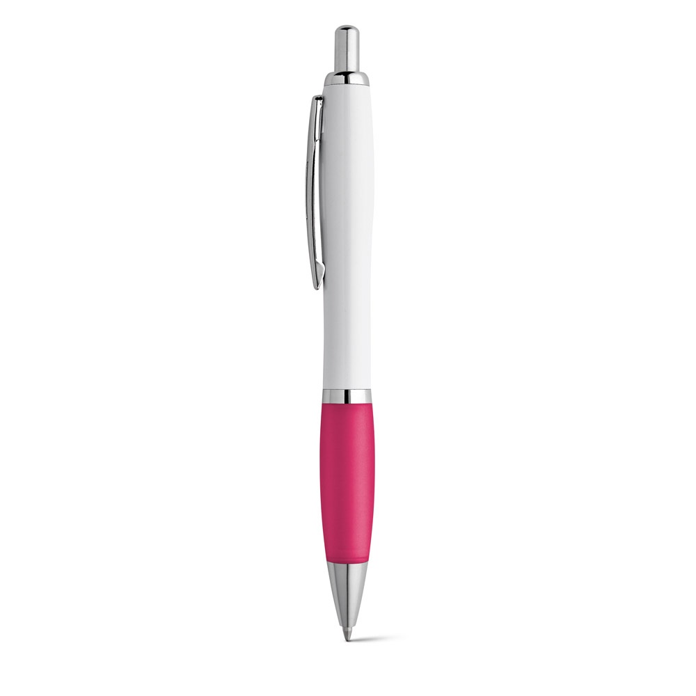 MOVE. Kugelschreiber mit Clip aus Metall Rosa