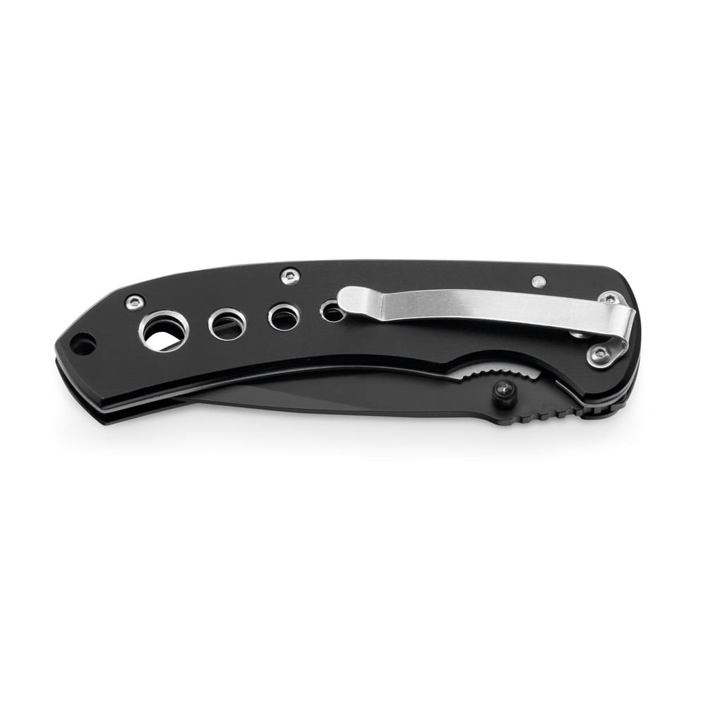 NINJA. Taschenmesser aus Edelstahl und Metall Schwarz