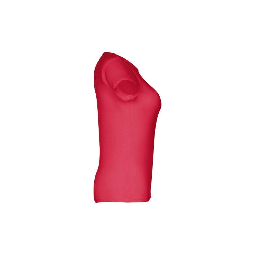 THC SOFIA. Tailliertes Damen-T-Shirt Rot