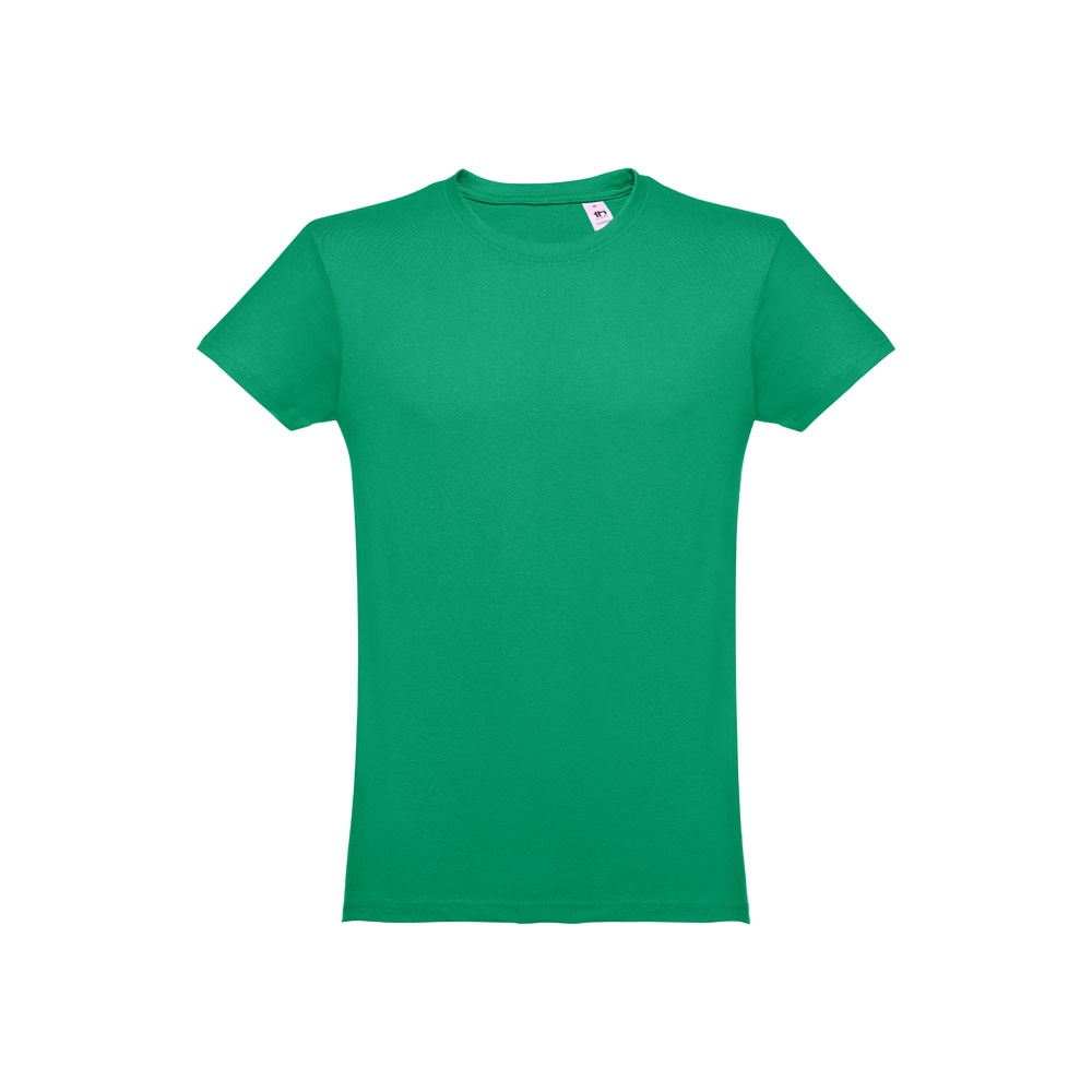 THC LUANDA. Herren-T-Shirt aus Baumwolle im Schlauchformat Grün