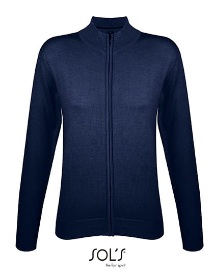 Women´s Zipped Knitted Cardigan Gordon