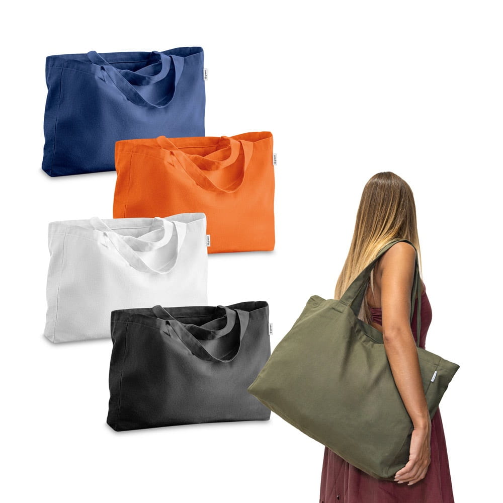 CAMDEN. Tragetasche aus Baumwolle und recycelte Baumwolle