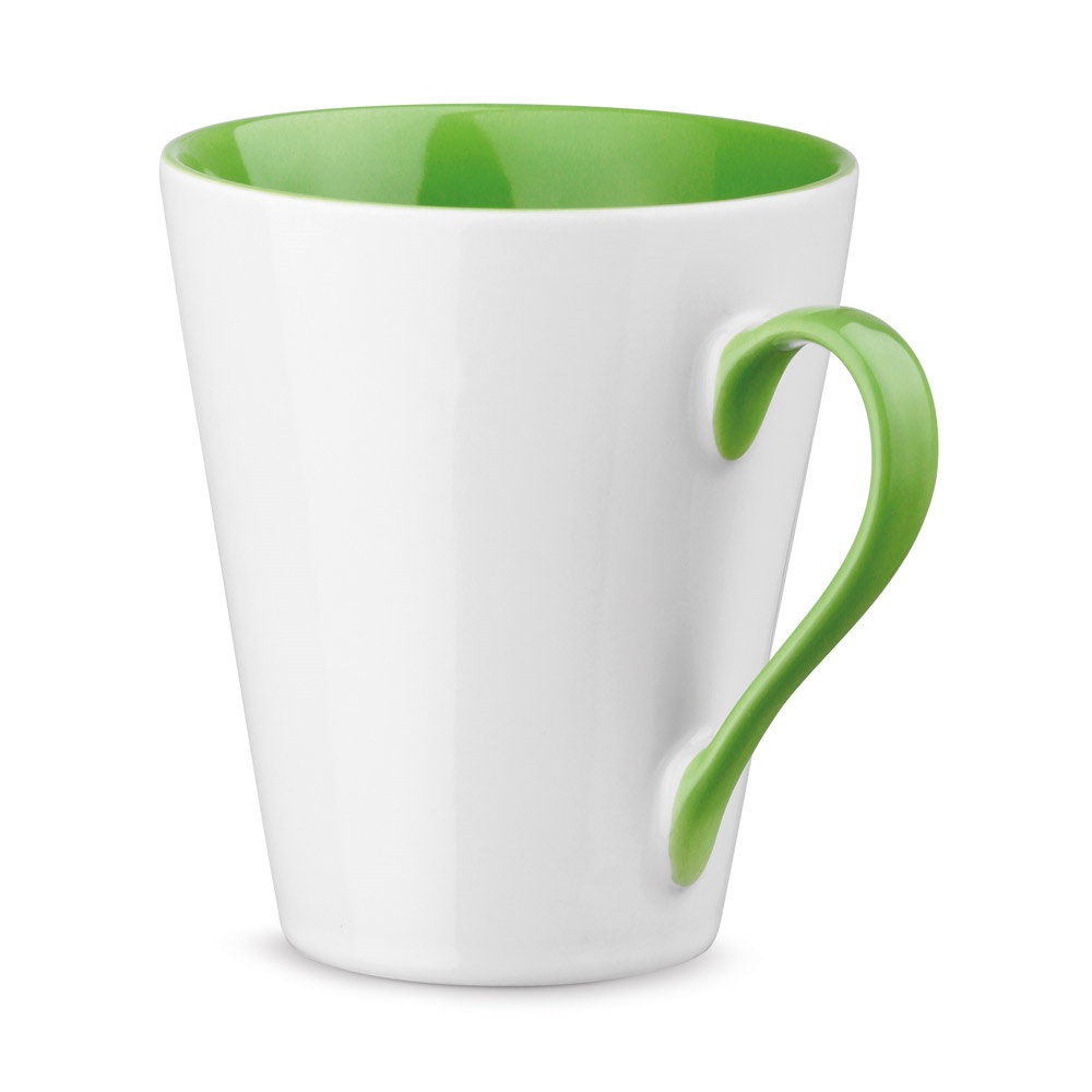 COLBY. Tasse aus Keramik 320 mL Hellgrün