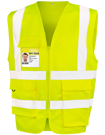 Heavy Duty Polycotton Security Vest