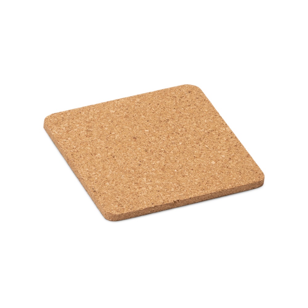 GARCIA. Glasuntersetzer aus Kork Natur