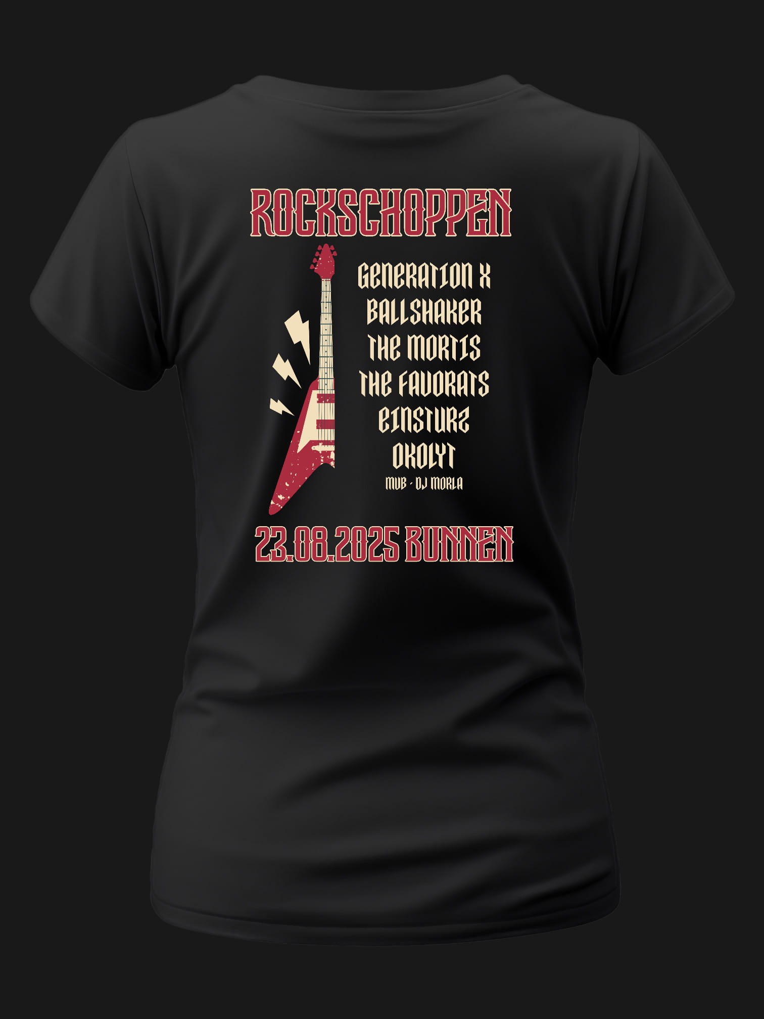 CK Rockschoppen Shirt 2025 für Mädels