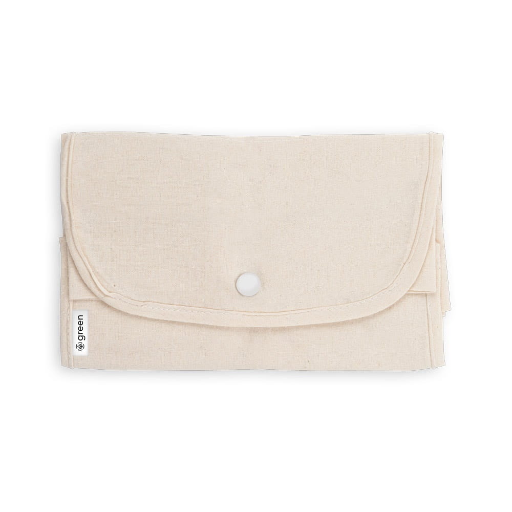 BEIRUT. Tasche aus Baumwolle und recycelter Baumwolle Naturhell
