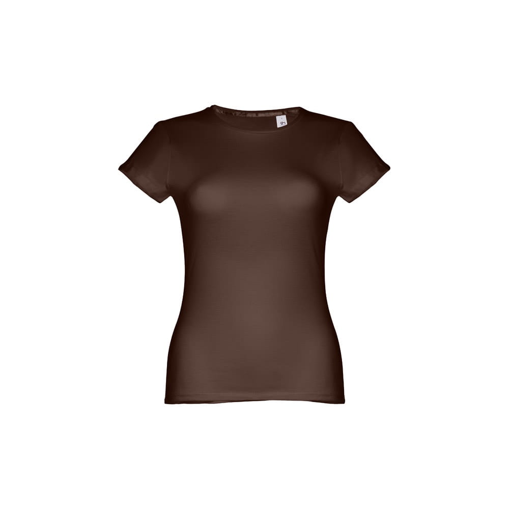 THC SOFIA 3XL. Damen T-shirt Dunkelbraun