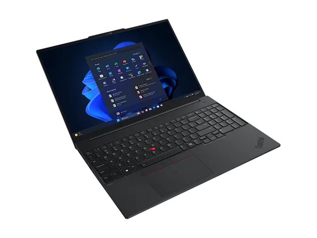 Lenovo ThinkPad E16 Gen 3 21SR - 180°-Scharnierdesign - Intel Core Ultra 5 225U - Win 11 Pro - Intel Graphics - 16 GB RAM - 512 GB SSD TCG Opal Encryption 2, NVMe - 40.6 cm (16")