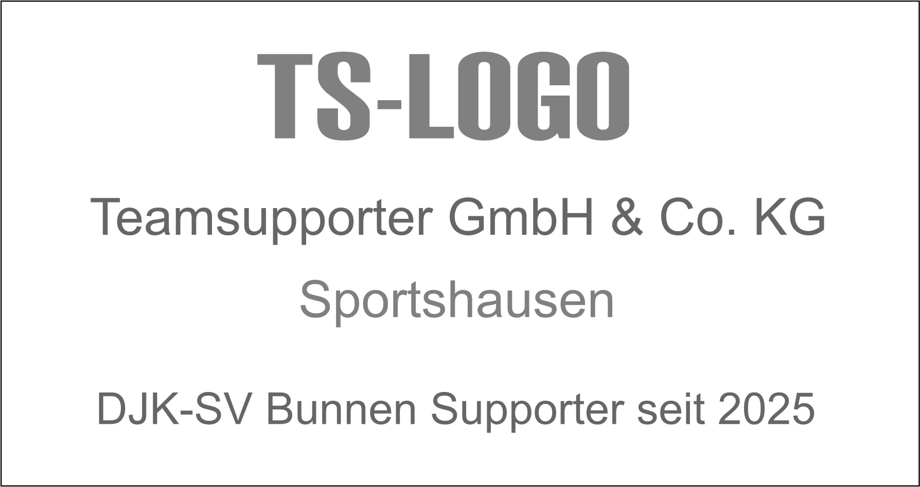 DJK-SV Bunnen Supporter Plakette